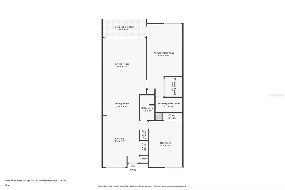 9495 BLIND PASS ROAD #905 St Pete Beach, FL 33706