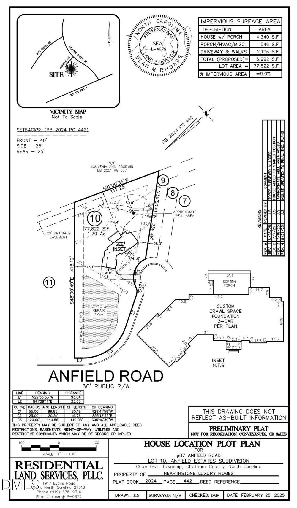 87 Anfield Road New Hill, NC 27562