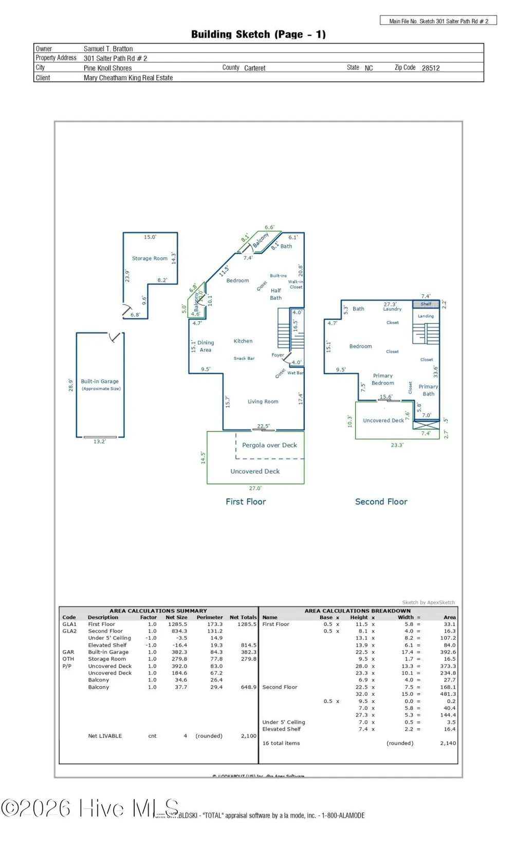 301 Salter Path Road #2 Genesis Pine Knoll Shores, NC 28512