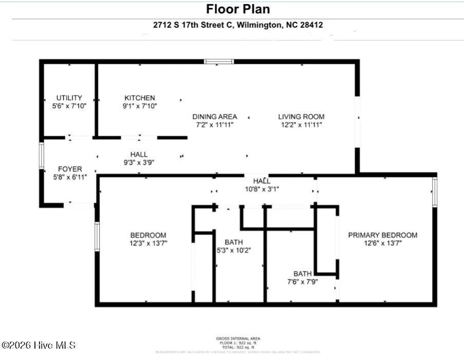 2712 S 17th Street #Apt C Wilmington, NC 28412