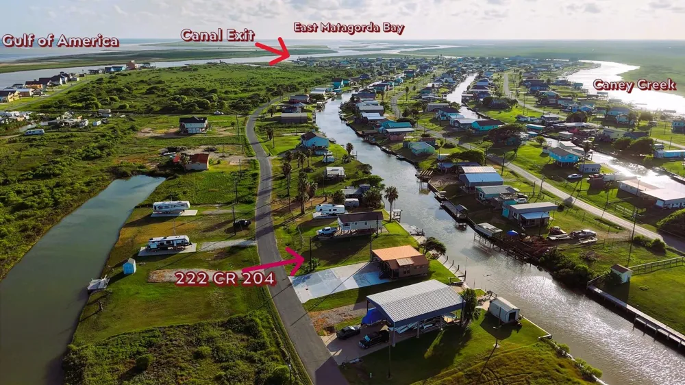 1222 County Road 204 Sargent, TX 77414