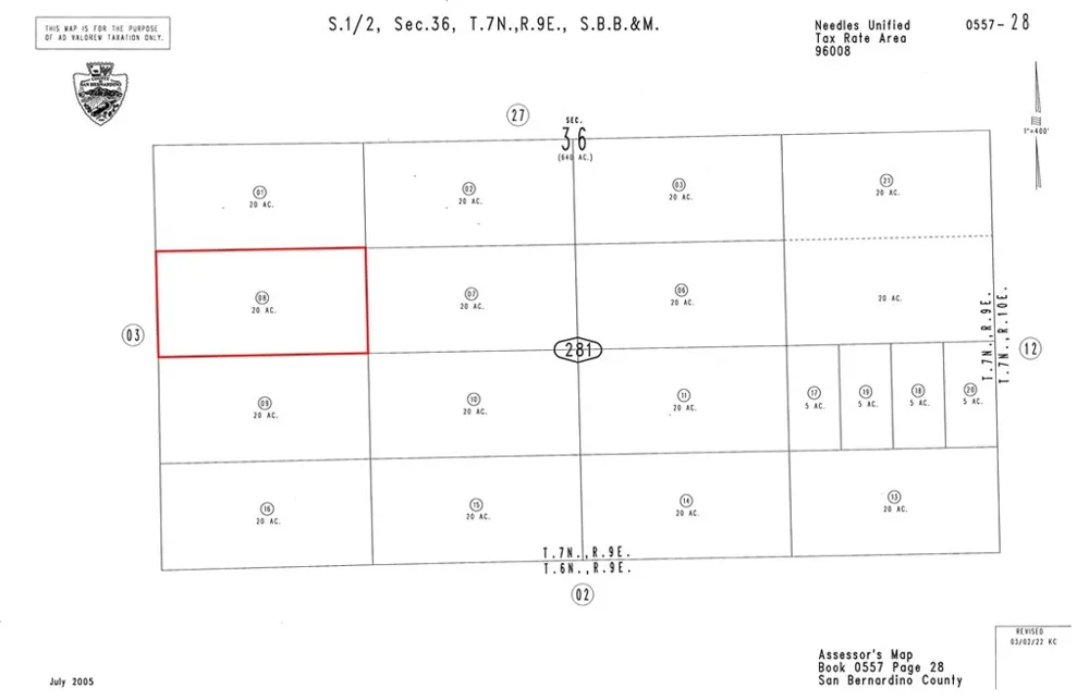 No Address Available Amboy, CA 92304