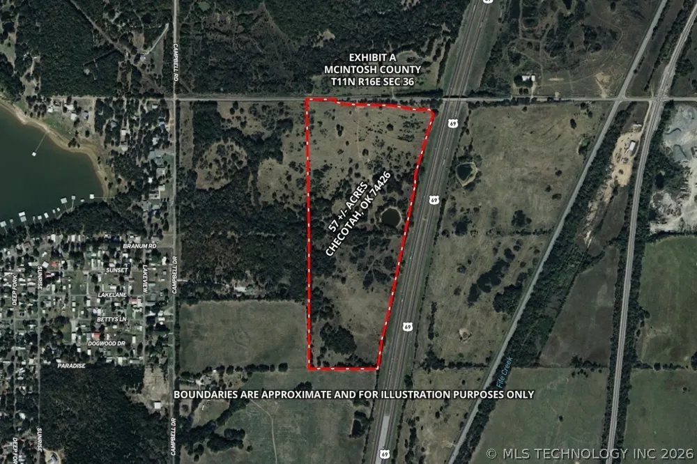 570 E 1120 ROAD Checotah, OK 74426