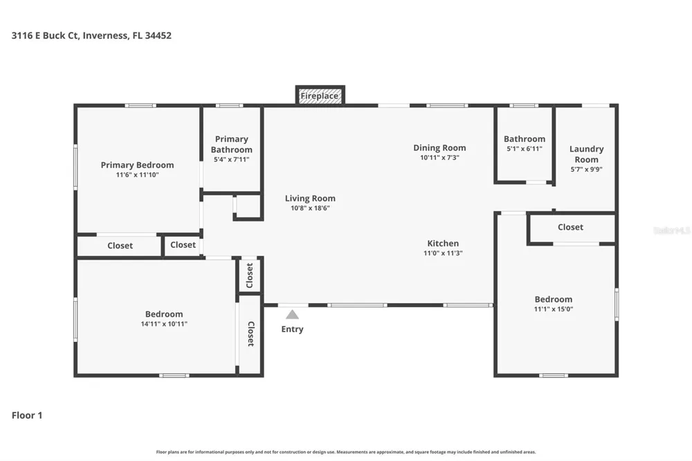 3116 E BUCK Inverness, FL 34452