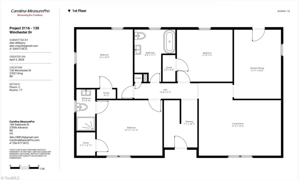 130 Winchester Drive King, NC 27021