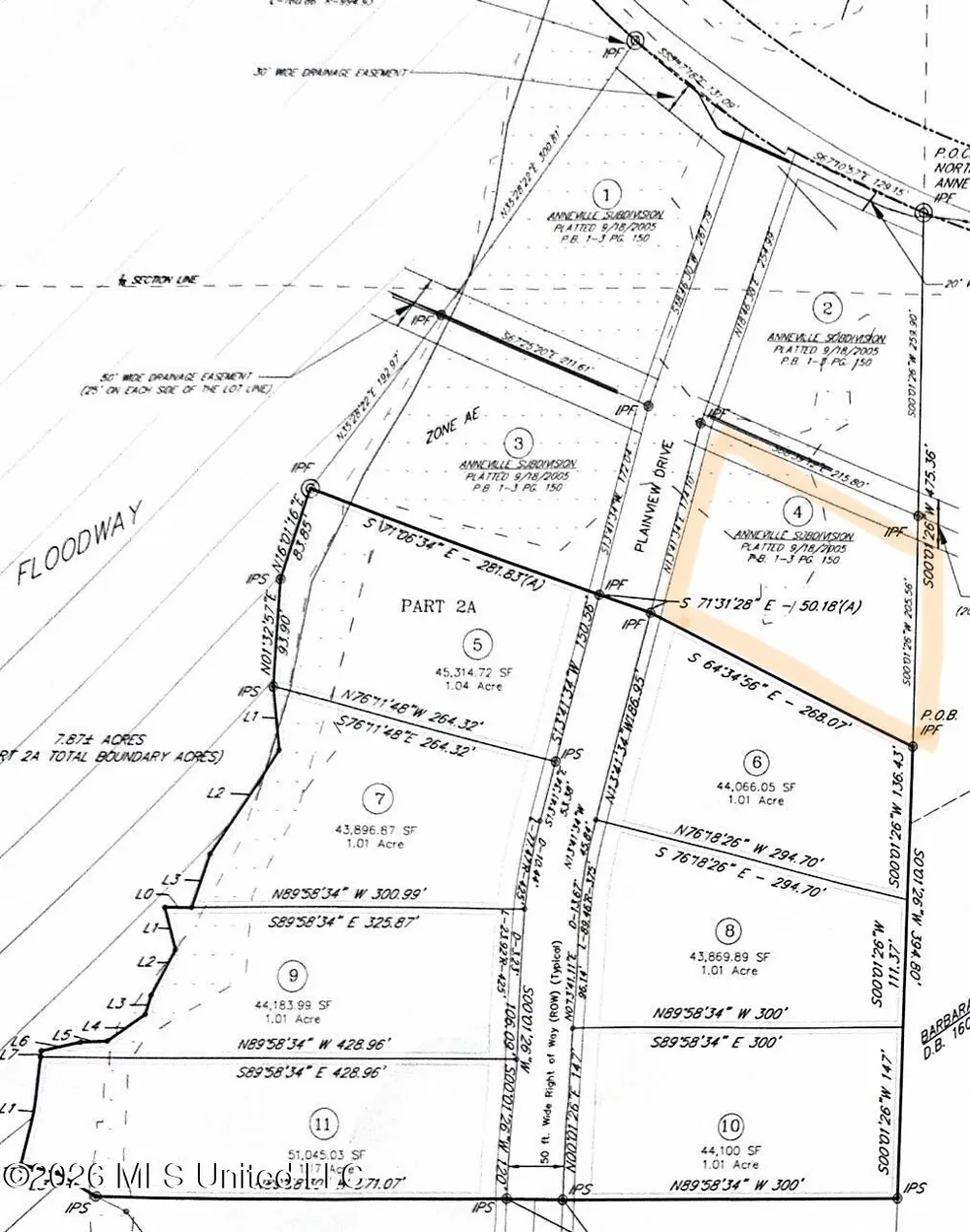 00 Plainview Dr Lot 4 Vicksburg, MS 39180
