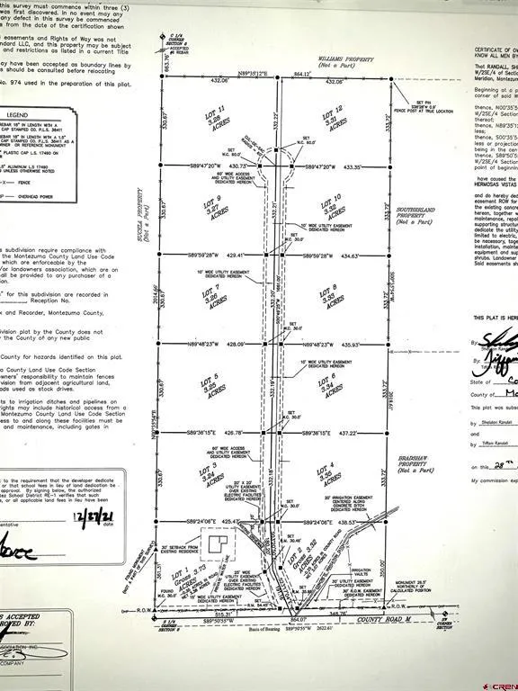 TBD Road 22.6 LOT 5 Cortez, CO 81321