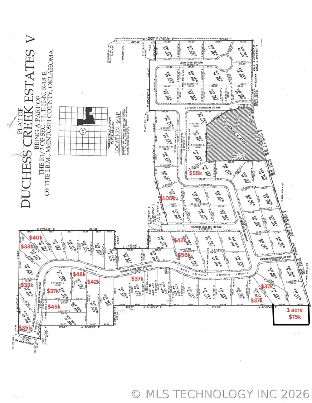 22 Duchess Creek Porum, OK 74455