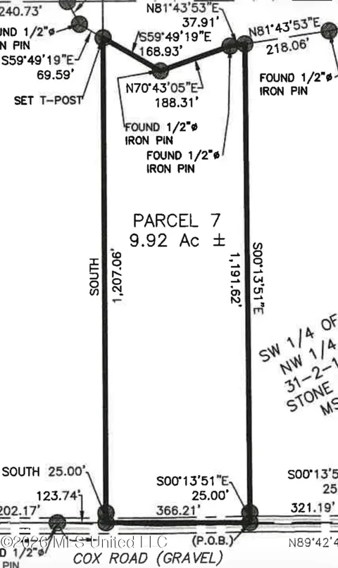 Parcel 7 Cox Road