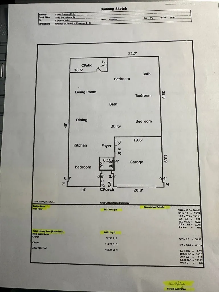 1813 Secretariat Drive Corpus Christi, TX 78417