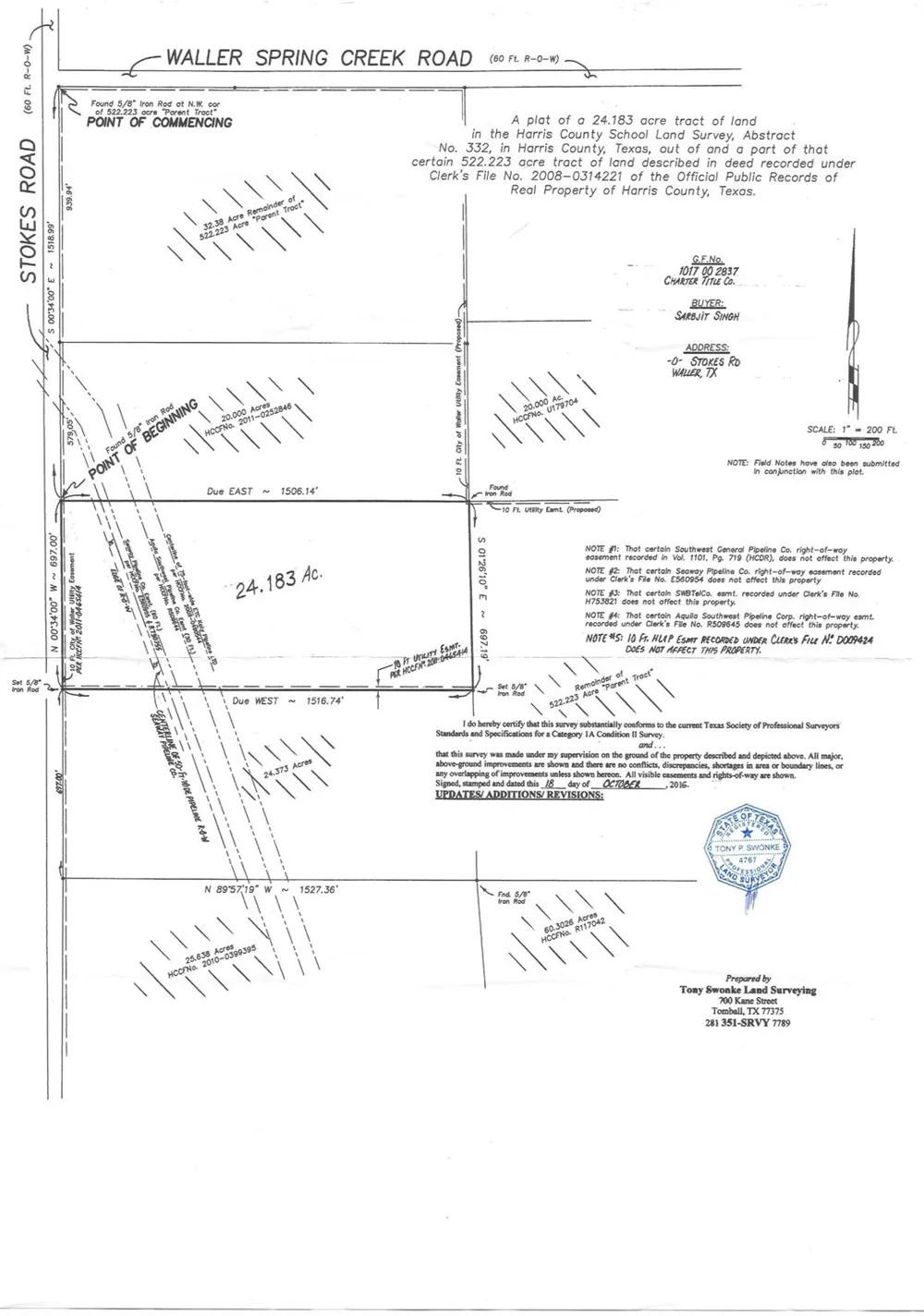 Stokes Road Waller, TX 77484