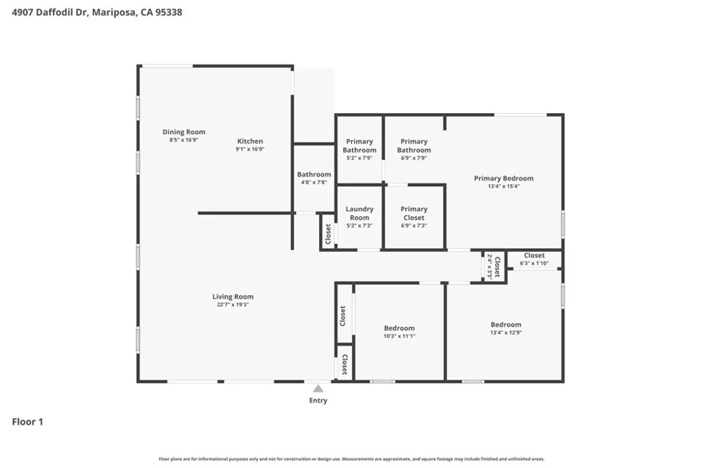 4907 Daffodil Dr Mariposa, CA 95338