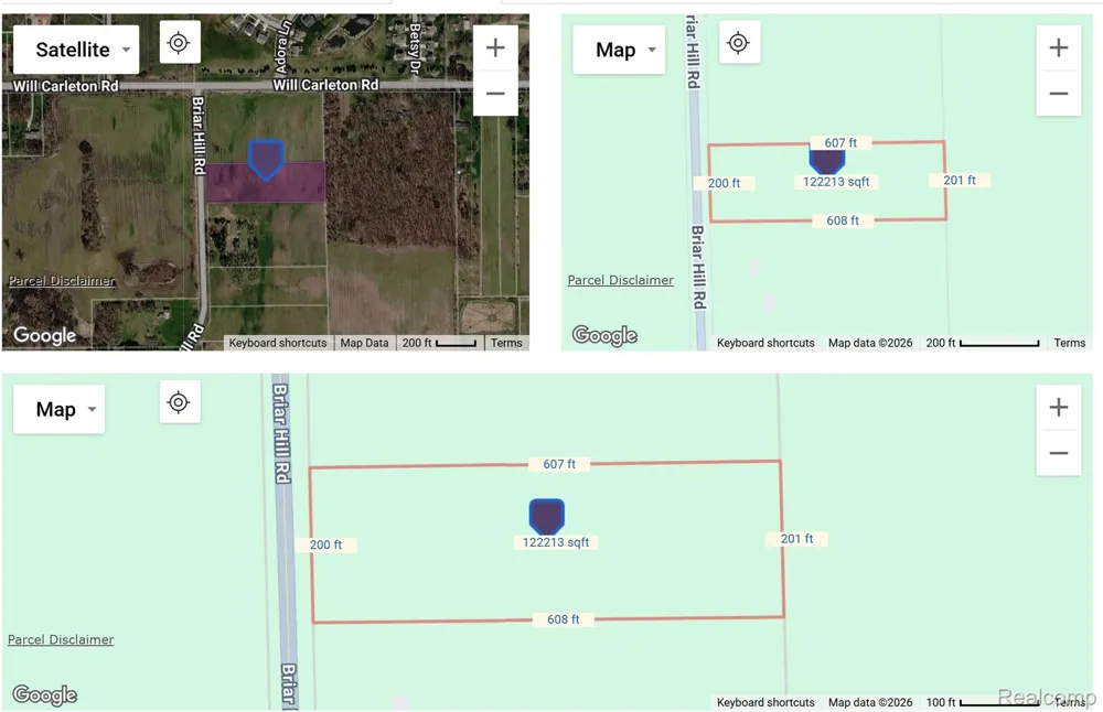 Briar Hill Road Ash Township, MI 48117