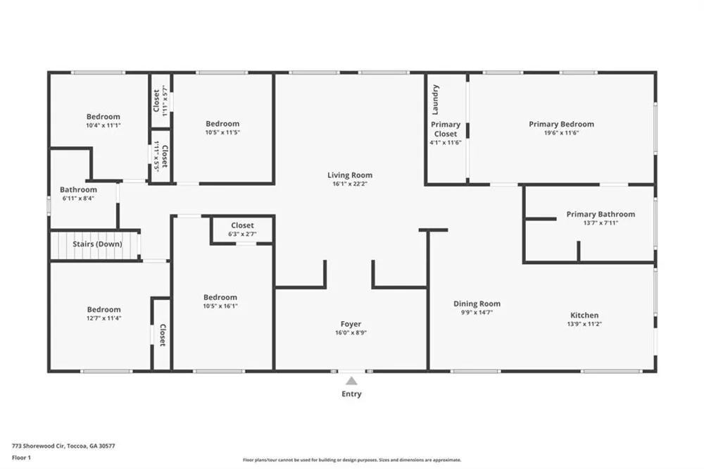 773 Shorewood Circle Toccoa, GA 30577