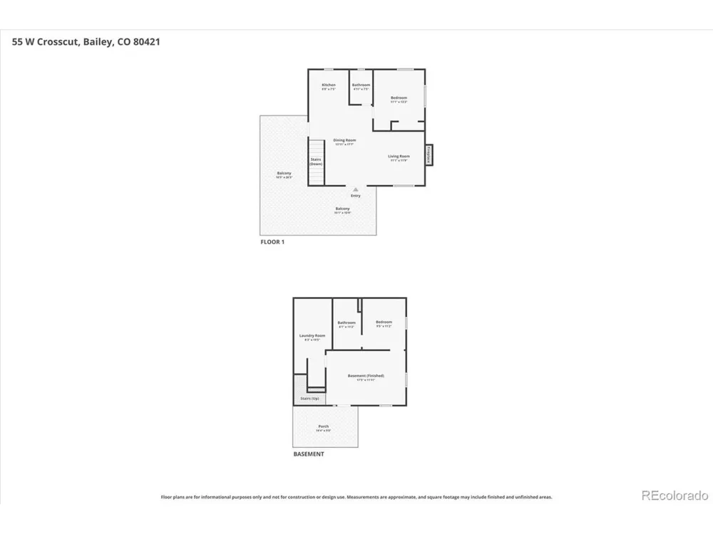 55 W Crosscut Bailey, CO 80421