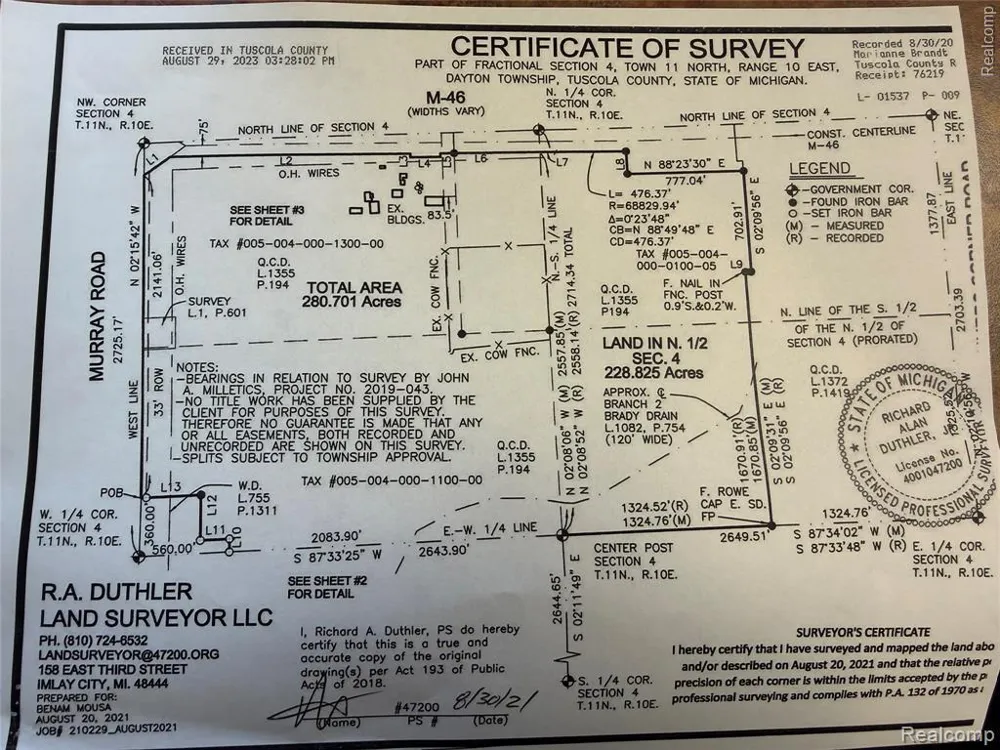 Sanilac Rd Juniata Township, MI 48741