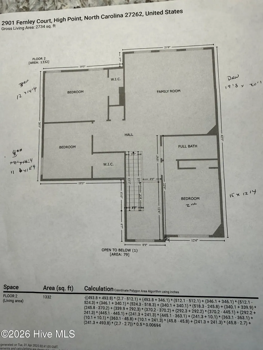 2901 Fernley Court #. High Point, NC 27262