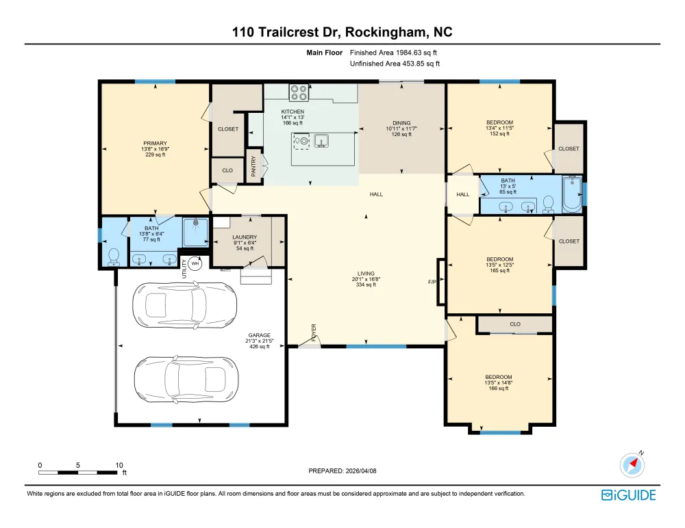 110 Trailcrest Drive Rockingham, NC 28379