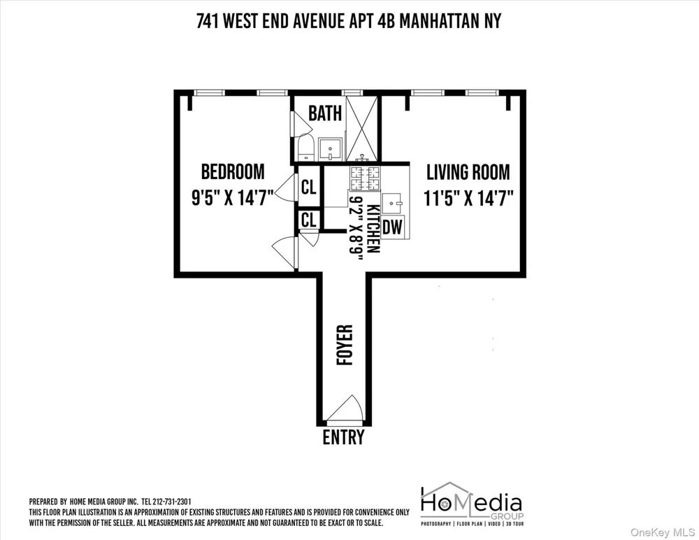 741 W End Avenue #4B New York (Manhattan), NY 10025