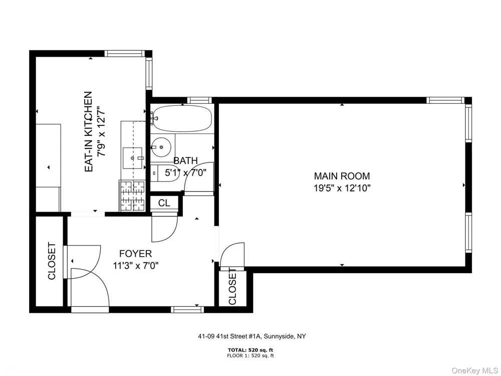 41-09 41st Street #1A Sunnyside, NY 11104