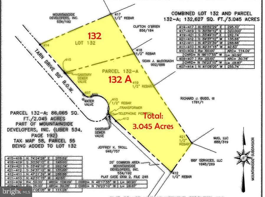 132 TARN DRIVE Oakland, MD 21550