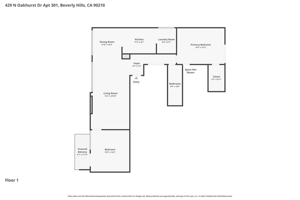 429 Oakhurst Drive #301 Beverly Hills, CA 90210
