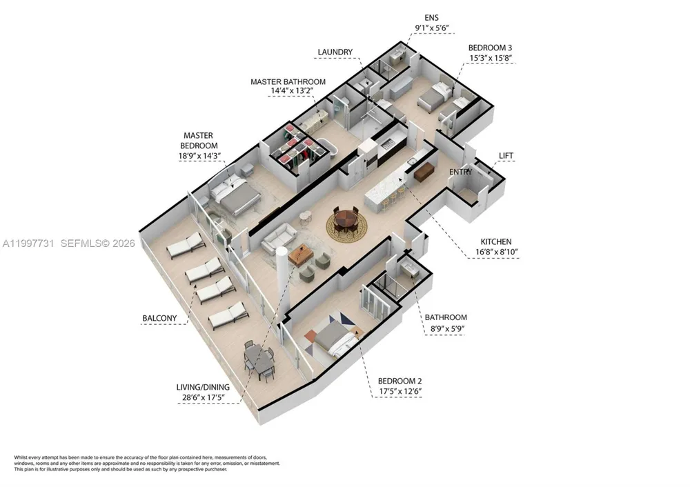 9001 Collins Ave #S-605 Surfside, FL 33154