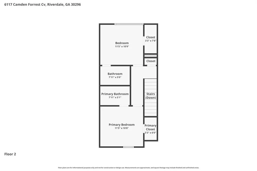 6117 Camden Forrest Cove Riverdale, GA 30296