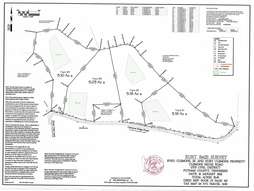 0 Clemons Ridge Rd Silver Point, TN 38582