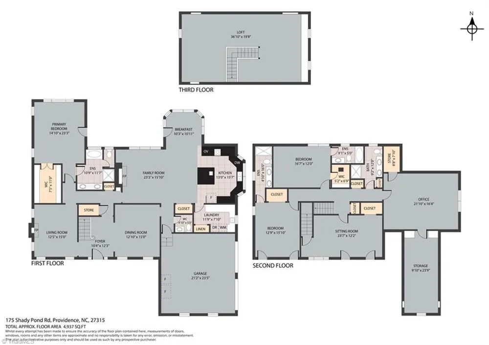 175 Shady Pond Road Providence, NC 27315