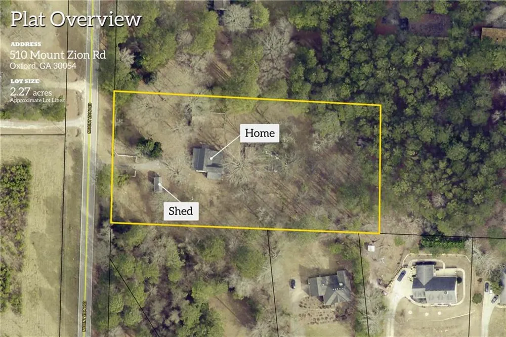 510 Mount Zion Road Oxford, GA 30054