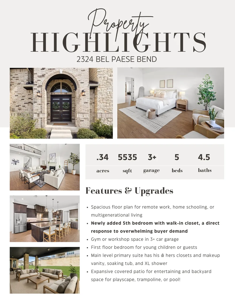 2324 Bel Paese Bend Leander, TX 78641