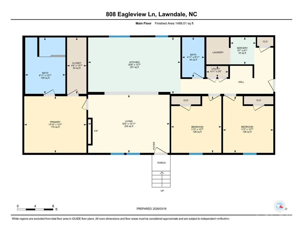808 W Eagleview Lane Lawndale, NC 28090