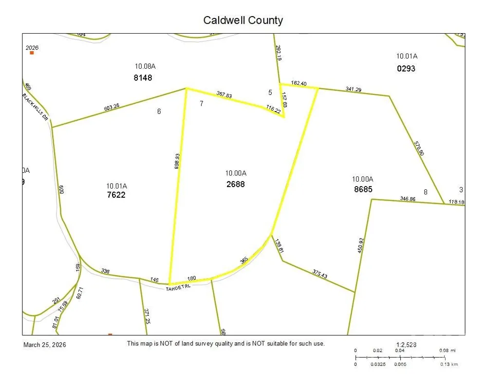 10 Acres Tahoe Trail Collettsville, NC 28611