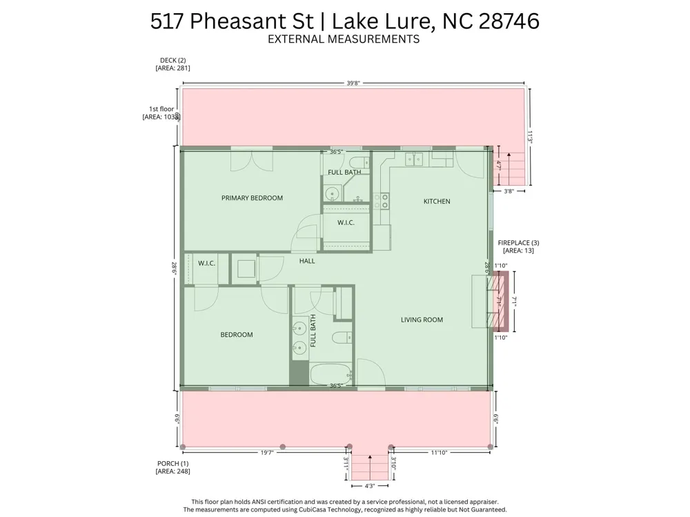 517 Pheasant Street Lake Lure, NC 28746