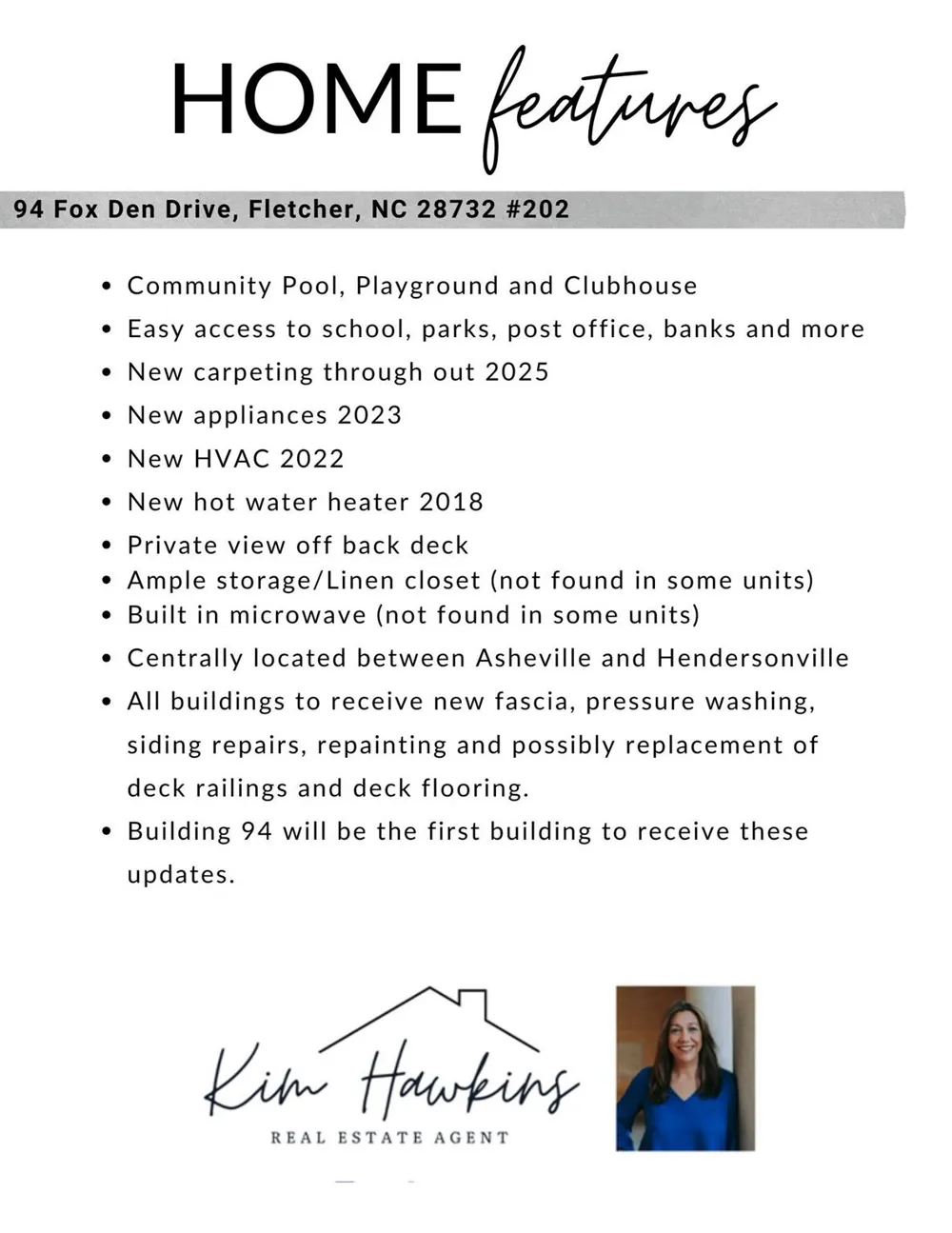 94 Foxden Drive #202 Fletcher, NC 28732