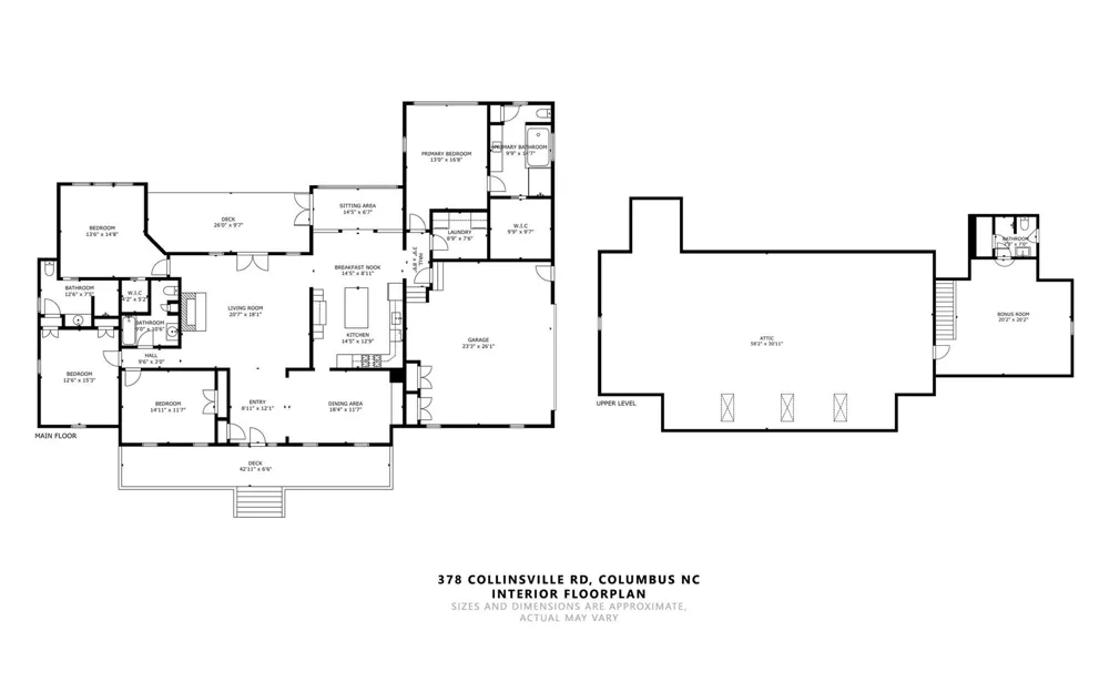 378 & 374 Collinsville Road Columbus, NC 28722