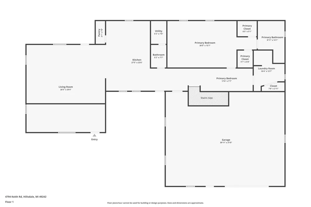 4794 Keith Road Hillsdale, MI 49242