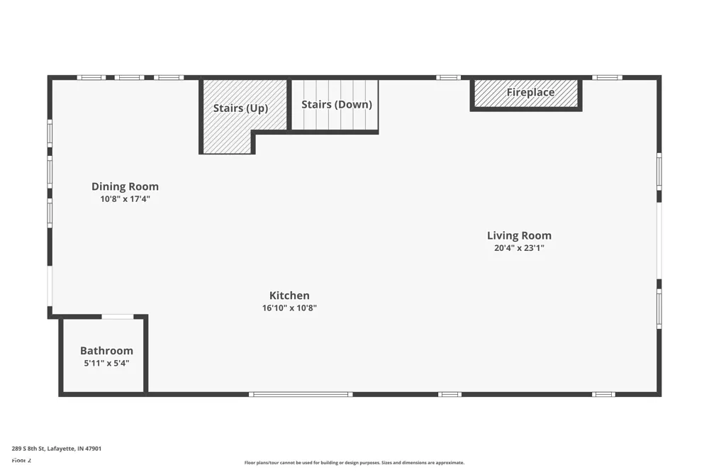 289 S 8th Street Lafayette, IN 47901
