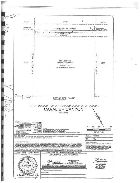 15209 CAVALIER CANYON DRIVE Lakeway, TX 78734