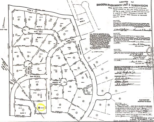 LOT 40 SUNSET TRL Bandera, TX 78003