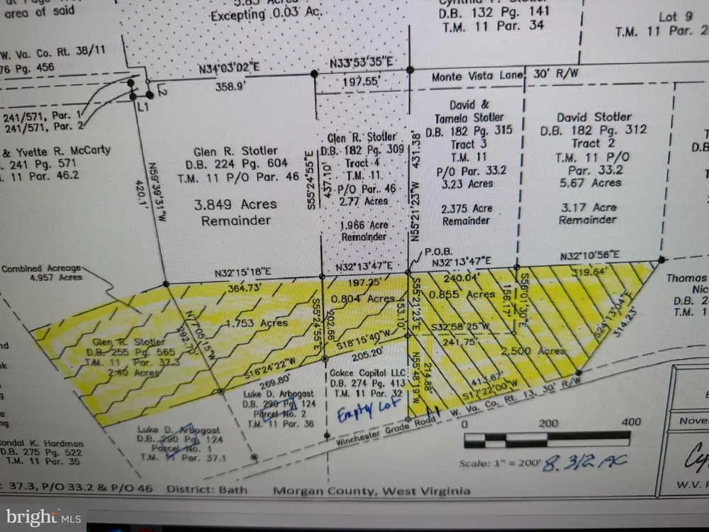 WINCHESTER GRADE ROAD Berkeley Springs, WV 25411