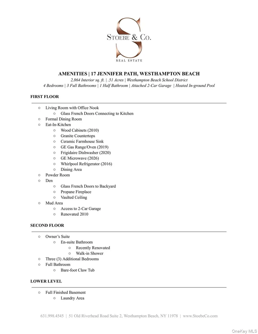 17 Jennifer Path Westhampton Beach, NY 11978