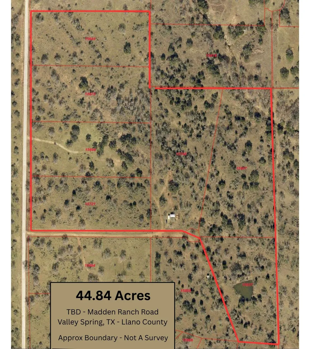 Madden Ranch Road Llano, TX 78643