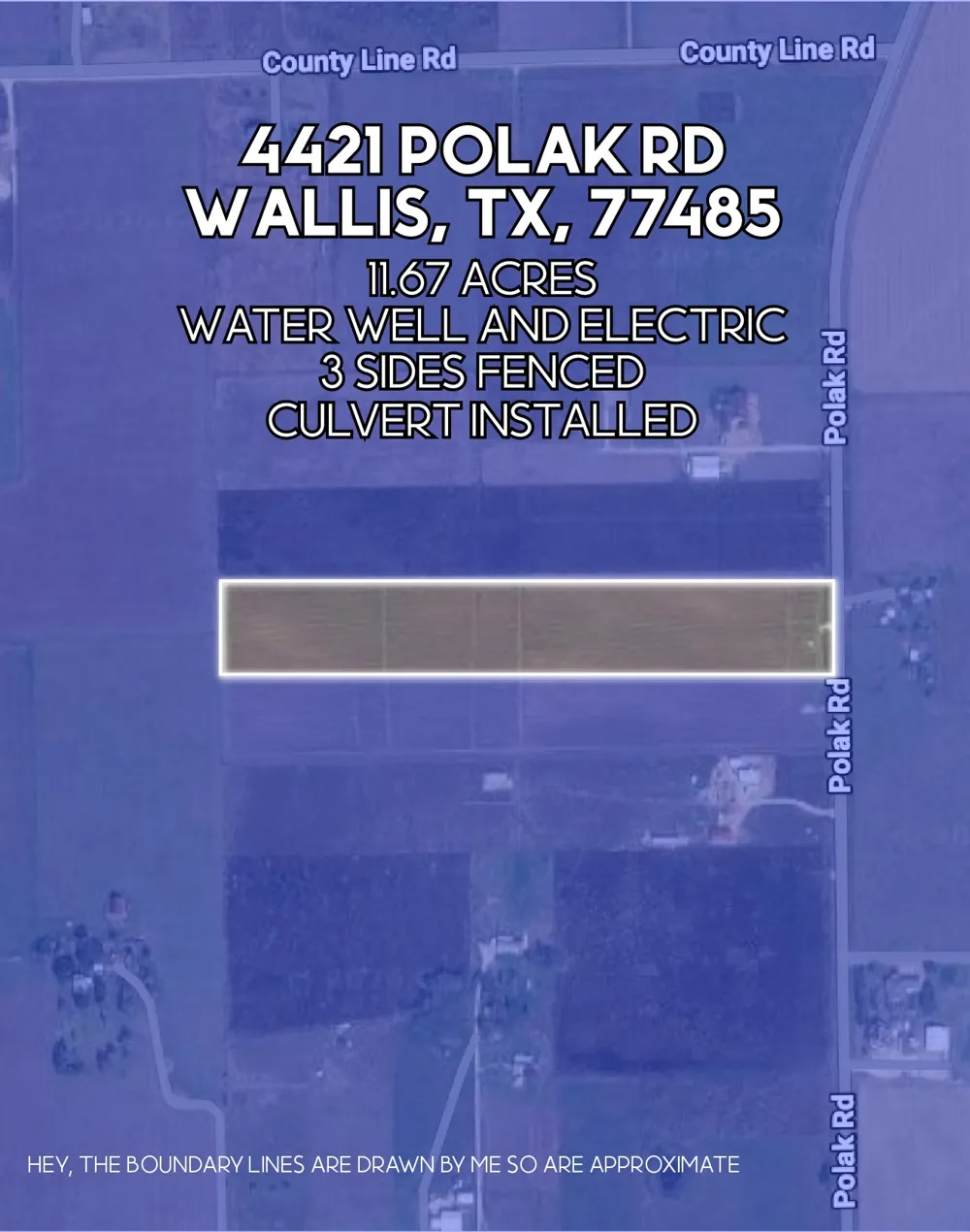 4421 Polak Rd Road Orchard, TX 77485