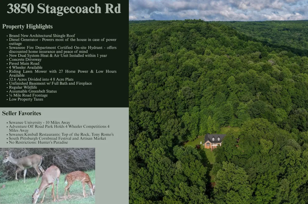 3850 Stagecoach Road South Pittsburg, TN 37380