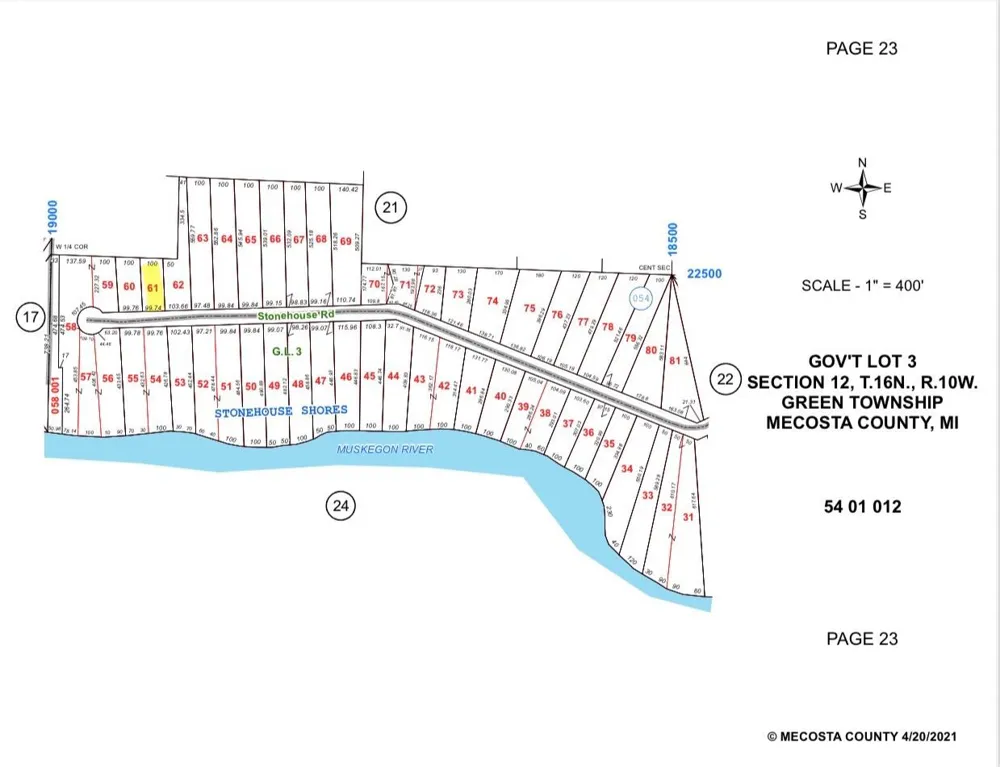 Stonehouse Shores Rd Hersey, MI 49639