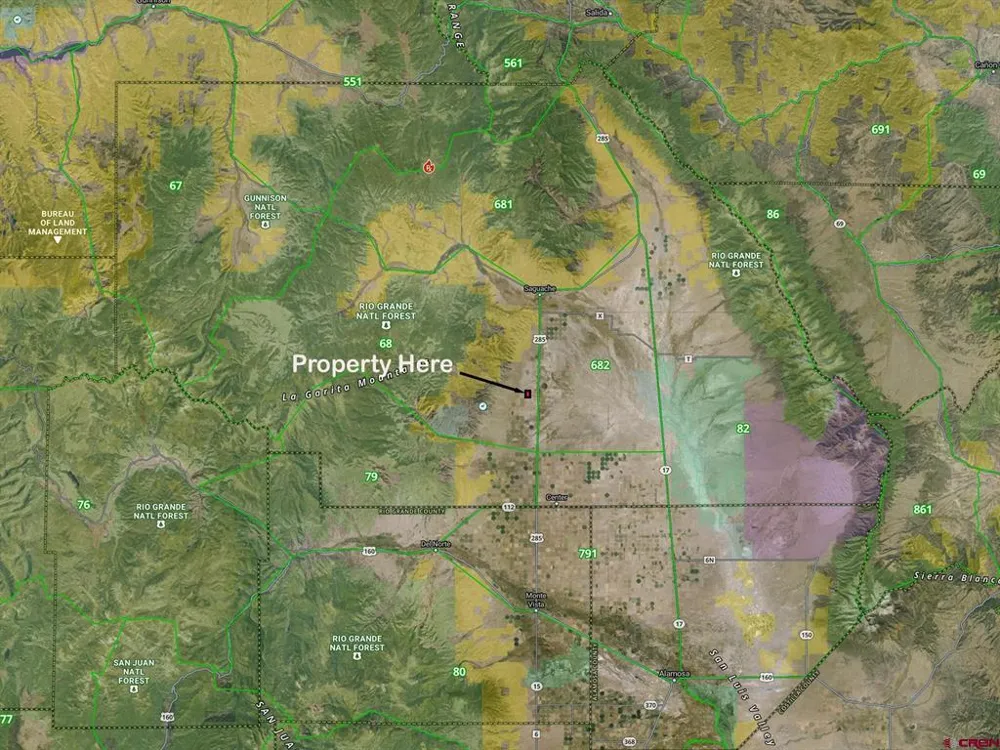 12496 County Road 45 Center, CO 81125