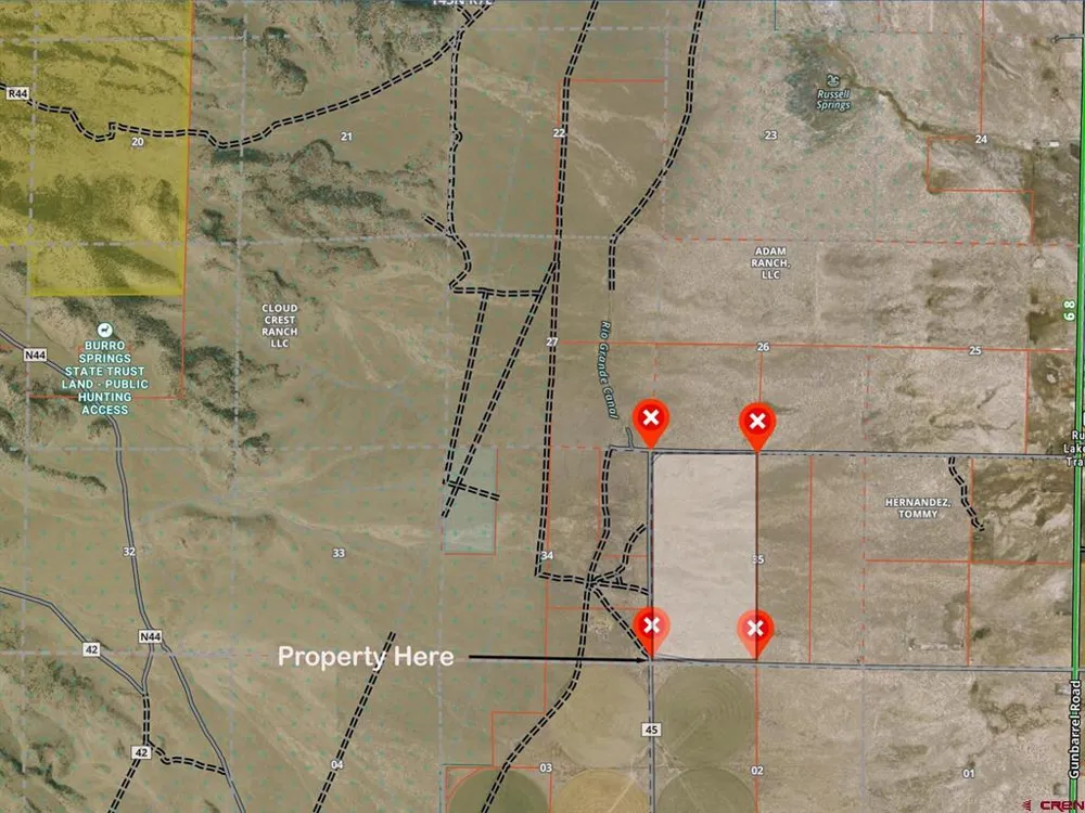 12496 County Road 45 Center, CO 81125