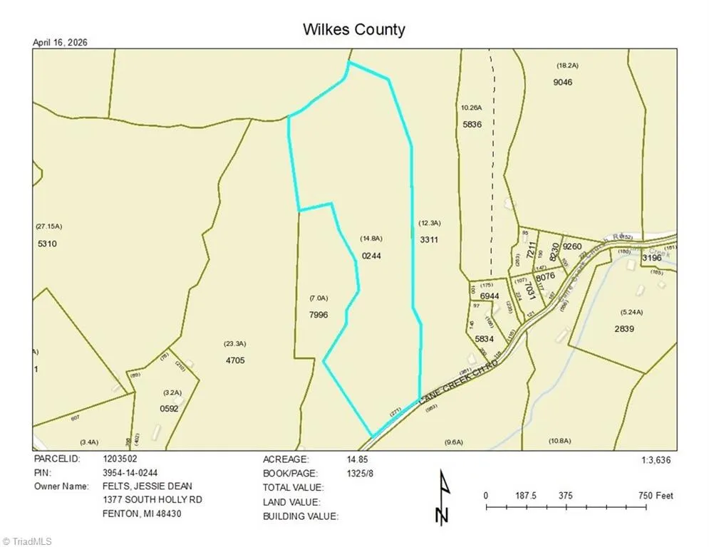 TBD Cane Creek Church Road McGrady, NC 28649